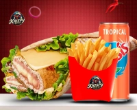 Menu Naan Cordon Bleu